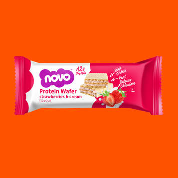 Protein Wafer - Strawberries and Cream