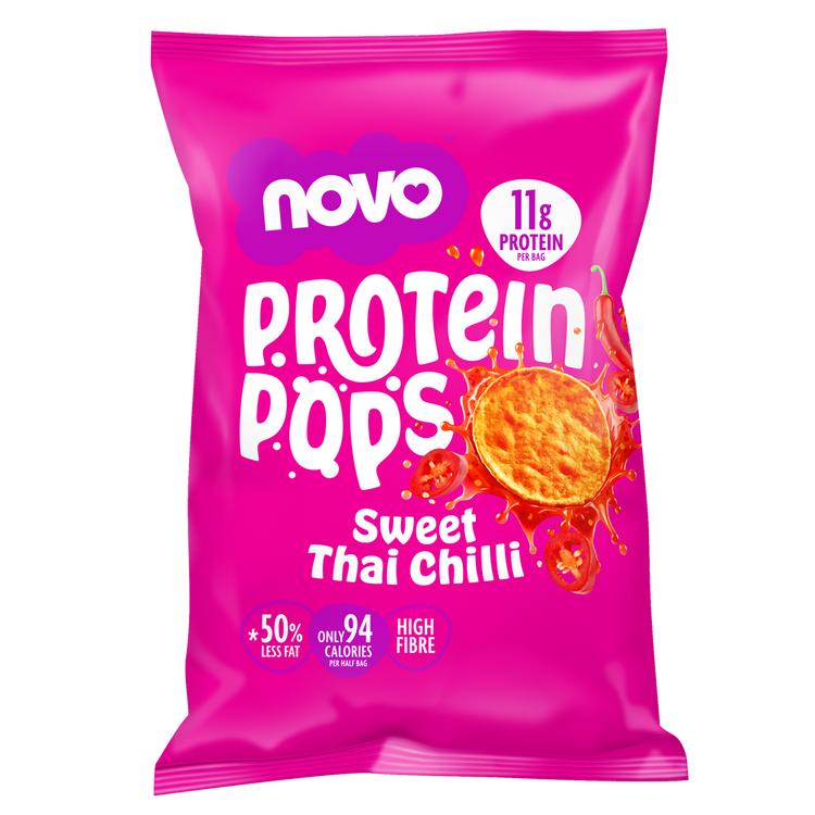 Novo 45g Protein Pops Sweet Thai Chilli 6/pack