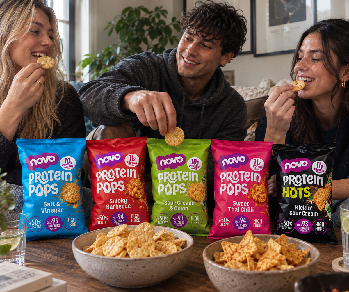 Novo Protein Pops & Hots – Variety Bundle | 6 x 45g