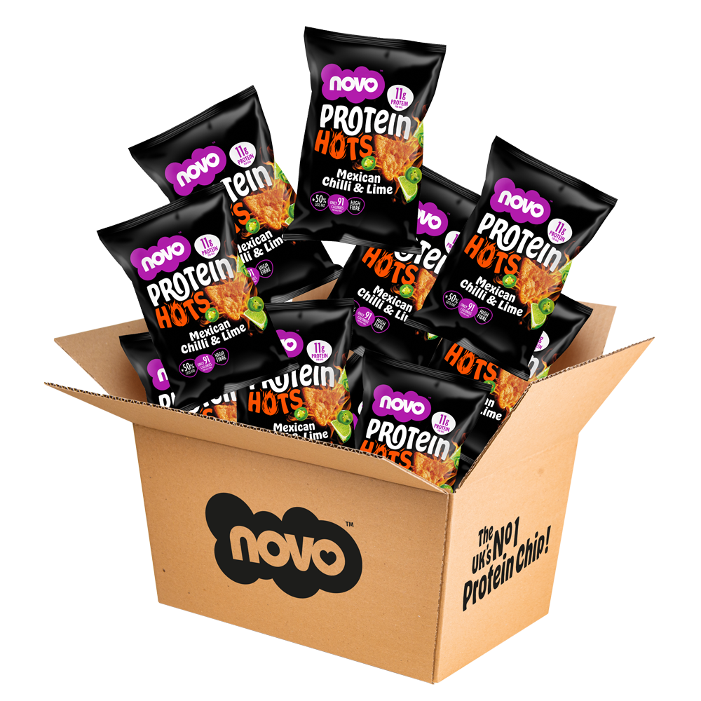Novo Protein Hots Mexican Chilli & Lime 45g 18pcs/Box