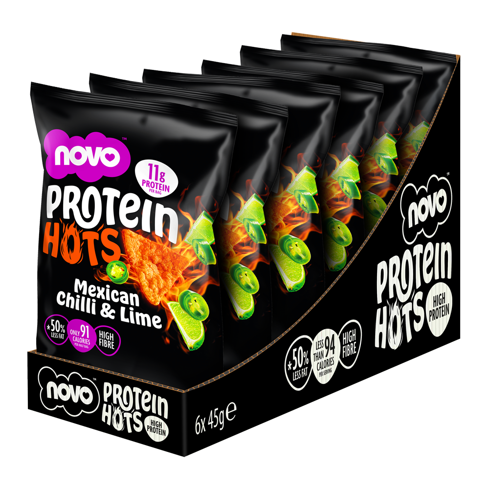 Novo Protein Hots Mexican Chilli & Lime 45g