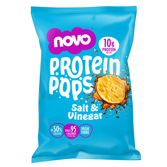 Novo 45g Protein Pops Salt and Vinegar 6pcs/pack