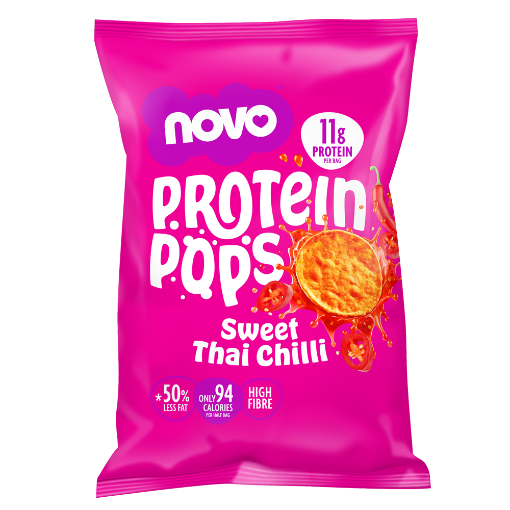 Novo 45g Protein Pops Sweet Thai Chilli 6pcs/pack