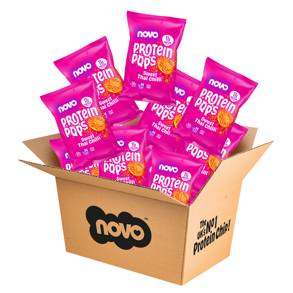 Novo 45g Protein Pops Sweet Thai Chilli 18pcs/Box