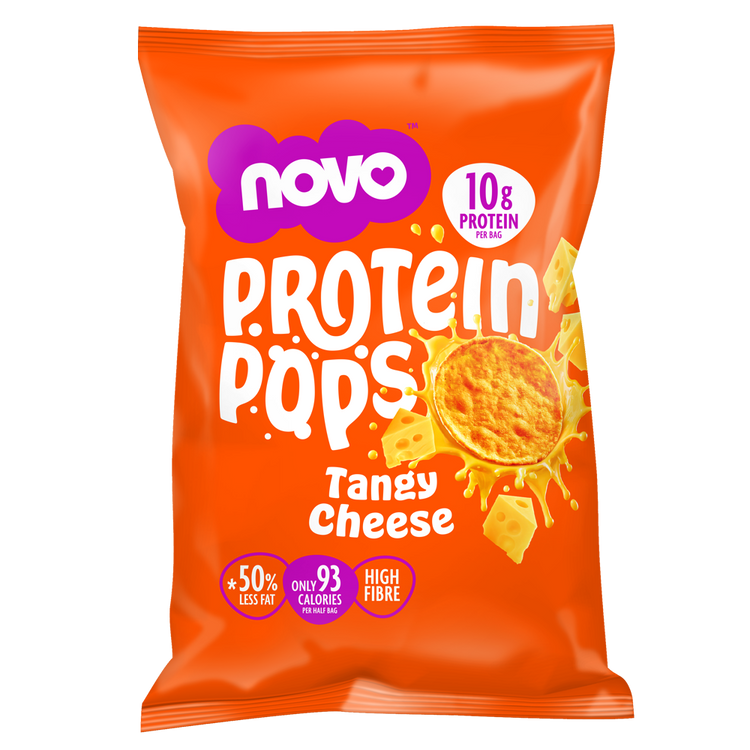 Novo 45g Protein Pops Tangy Cheese 6/pack