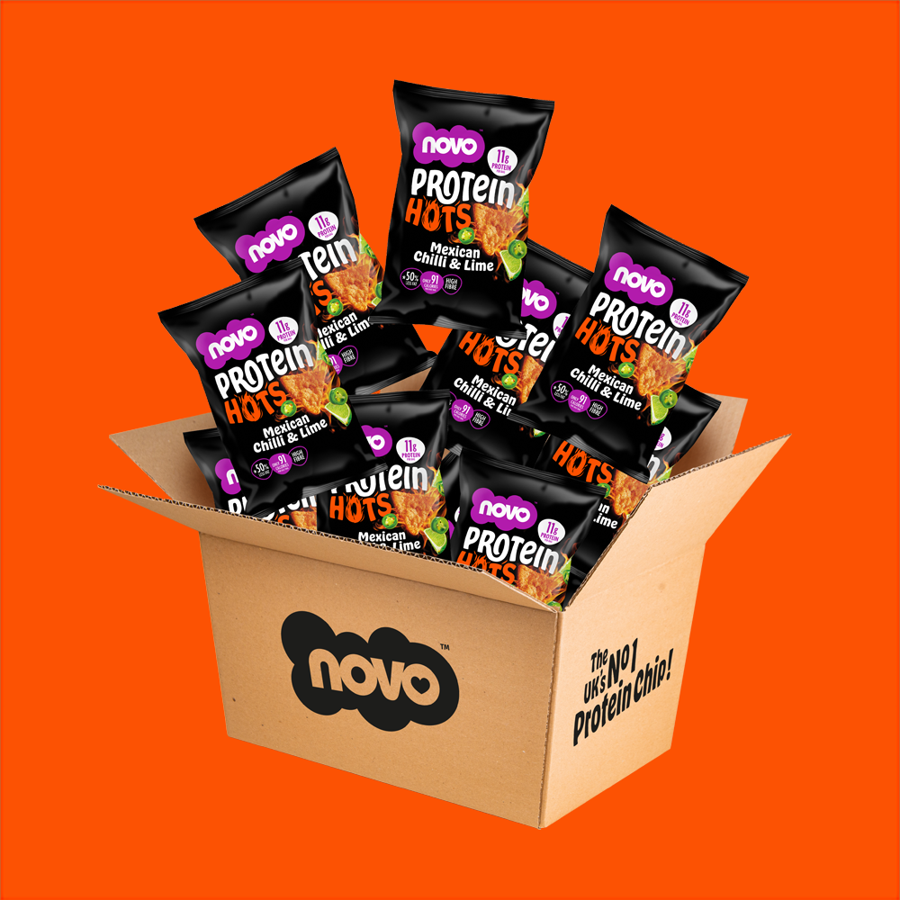 Novo Protein Hots Mexican Chilli & Lime 45g 18pcs/Box