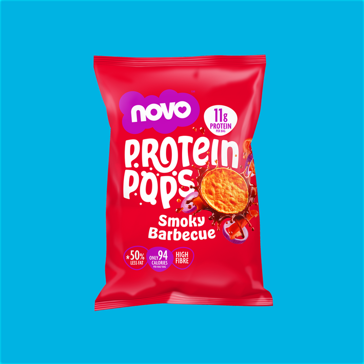 Novo 45g Protein Pops Smoky Barbecue 6/pack
