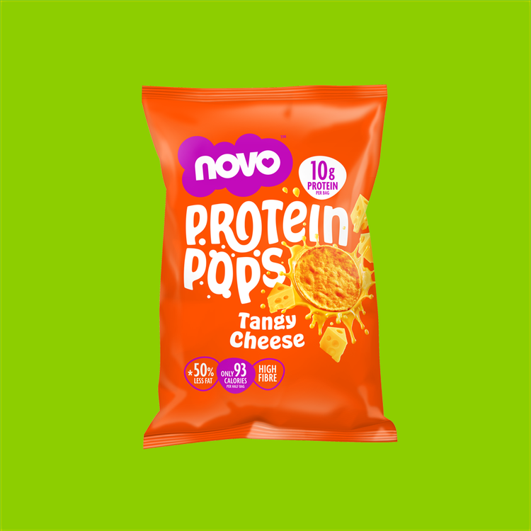 Novo 45g Protein Pops Tangy Cheese 6/pack